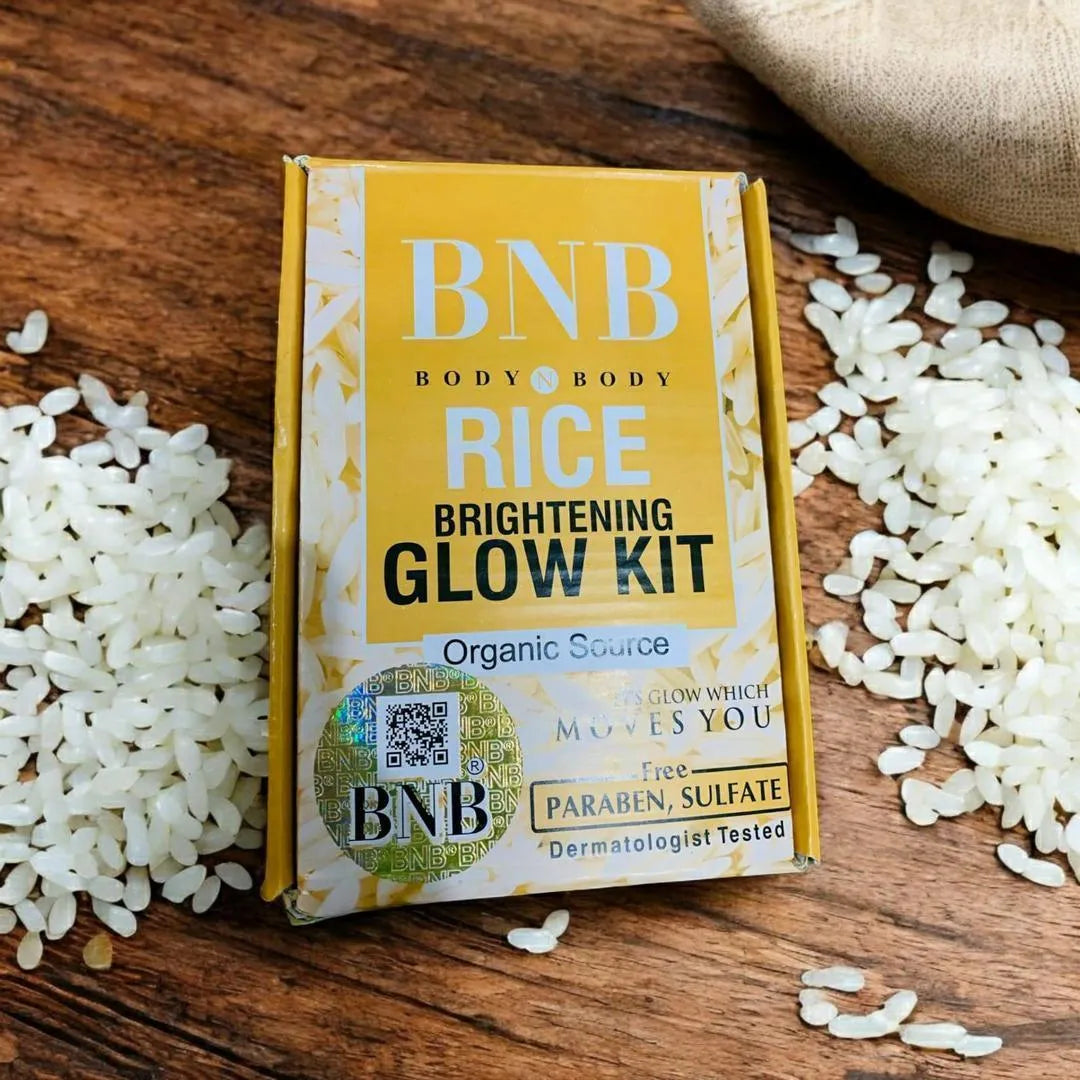 Brightening Rice Facial Kit with SPF 60